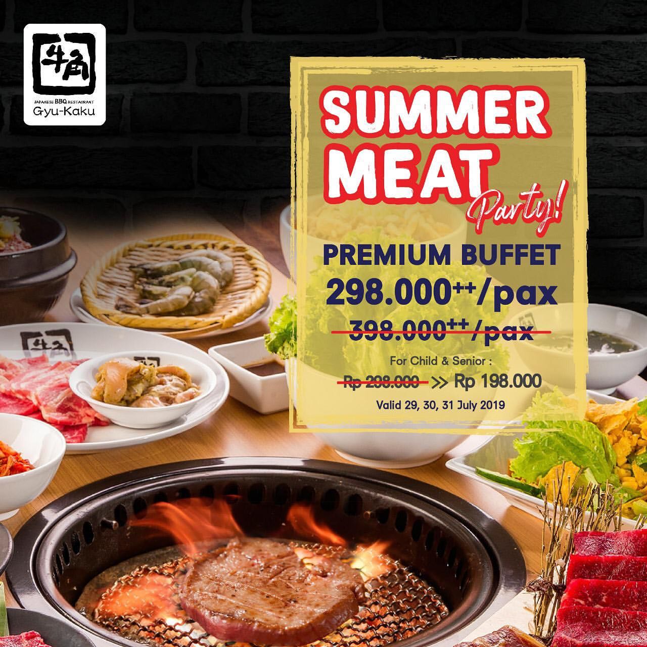 GYUKAKU Harga Spesial untuk Premium Buffet - Disqonin